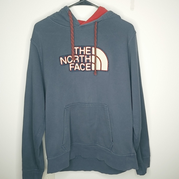 north face embroidered hoodie